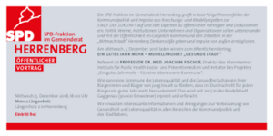 Einladung "Gesunde Stadt"